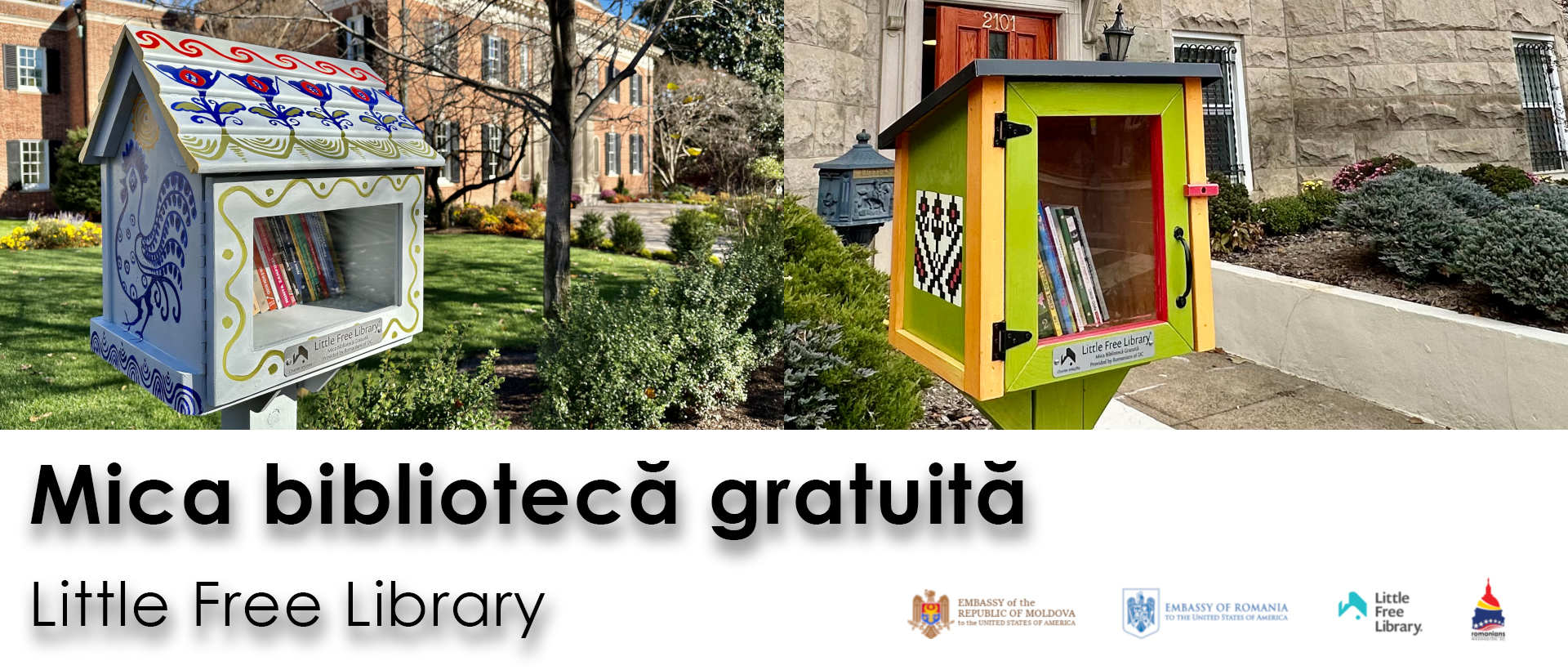 Little Free “Romanian” Libraries i