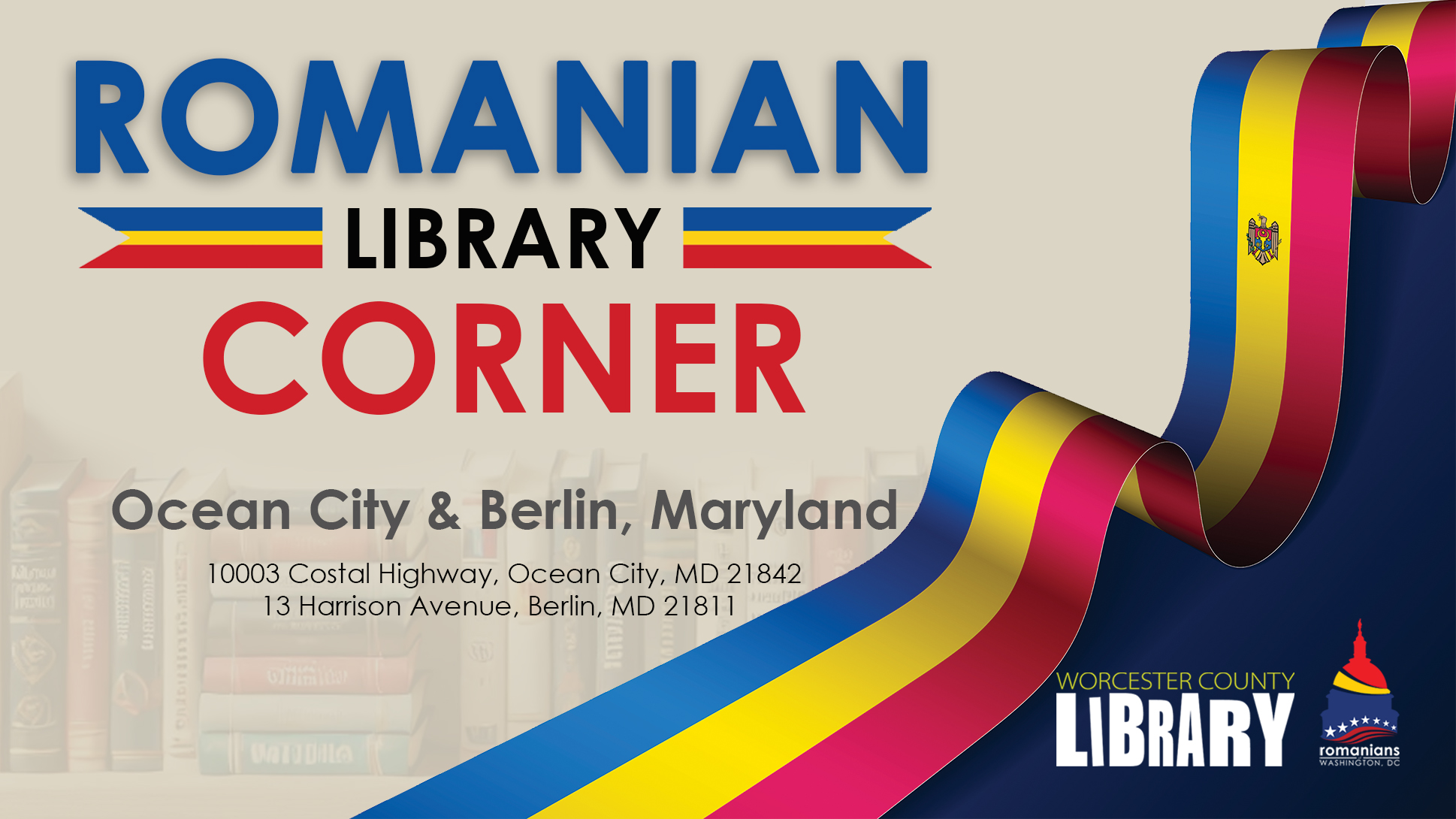Romanian Library Corner